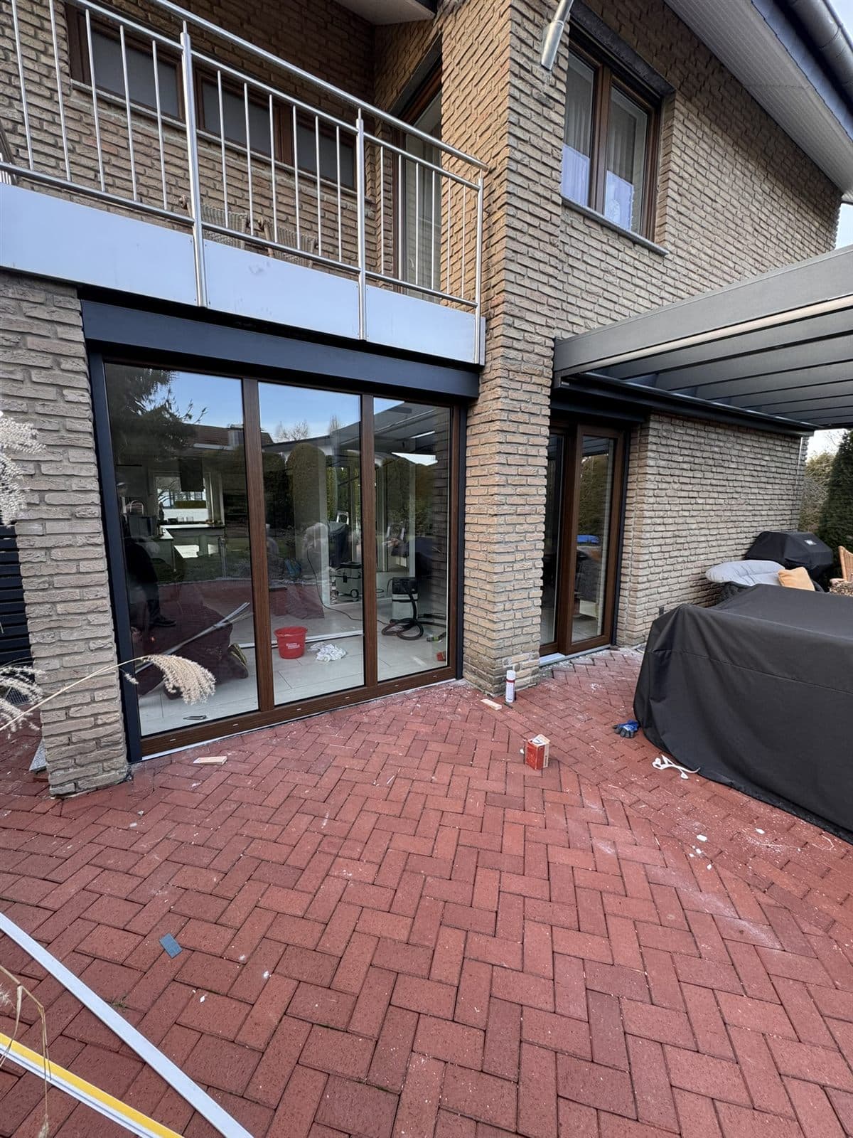 Hebeschiebetür mit Alu-Vorbaurollladen in Bad Salzuflen